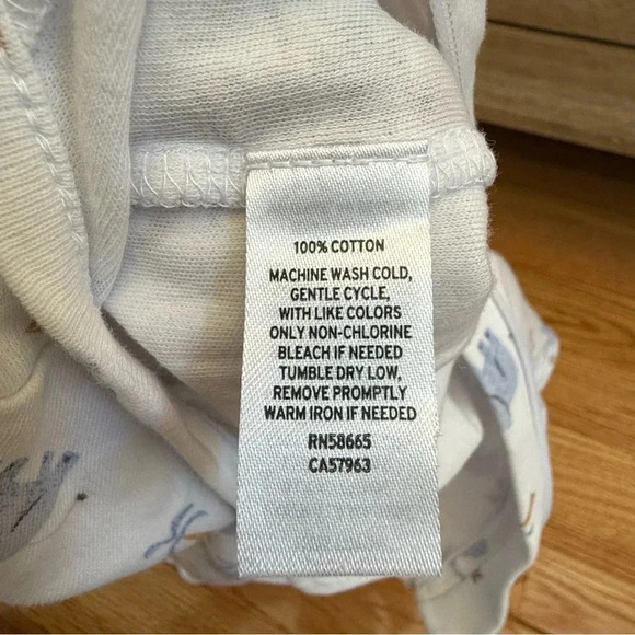 Nordstrom elephant print onesie, size 3months - Picture 4 of 4